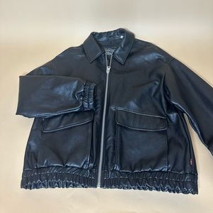 Levi's Faux Leather Dad Bomber